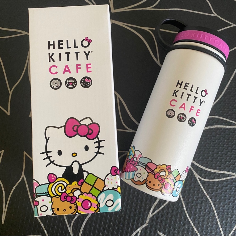 Exclusive Hello Kitty Cafe Stainless Steel Thermos